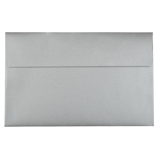 JAM Paper 6" x 9.5" Metallic Invitation Envelopes, 250ct.